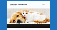 Desktop Screenshot of interlachenanimalhospital.com